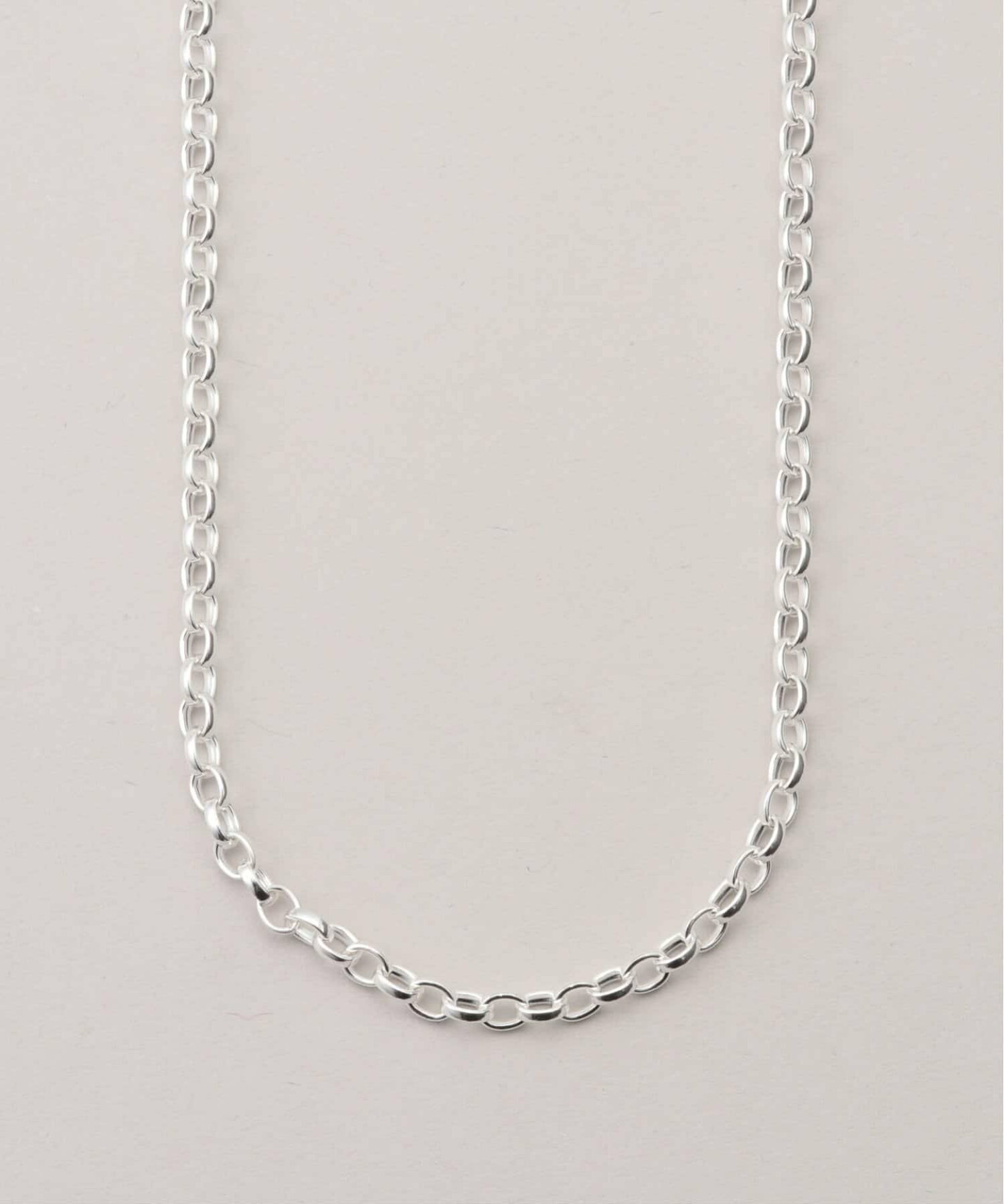 【BYSMITH バイスミス】Lolo Chain Silver Necklace 3.4mm / 45cm